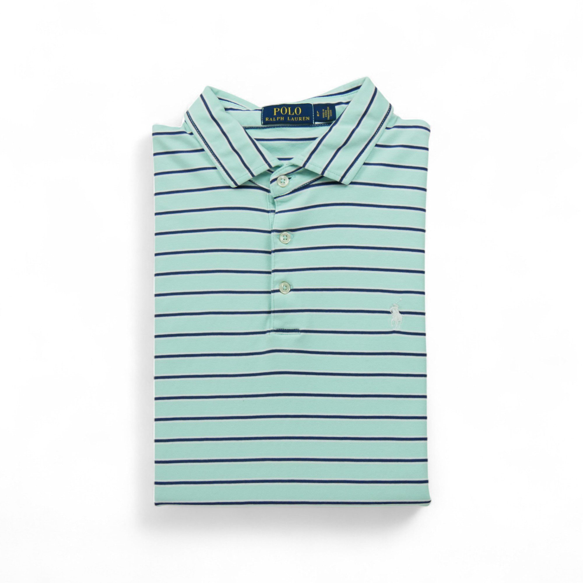 Polo manches courtes Homme Vert - Bon état