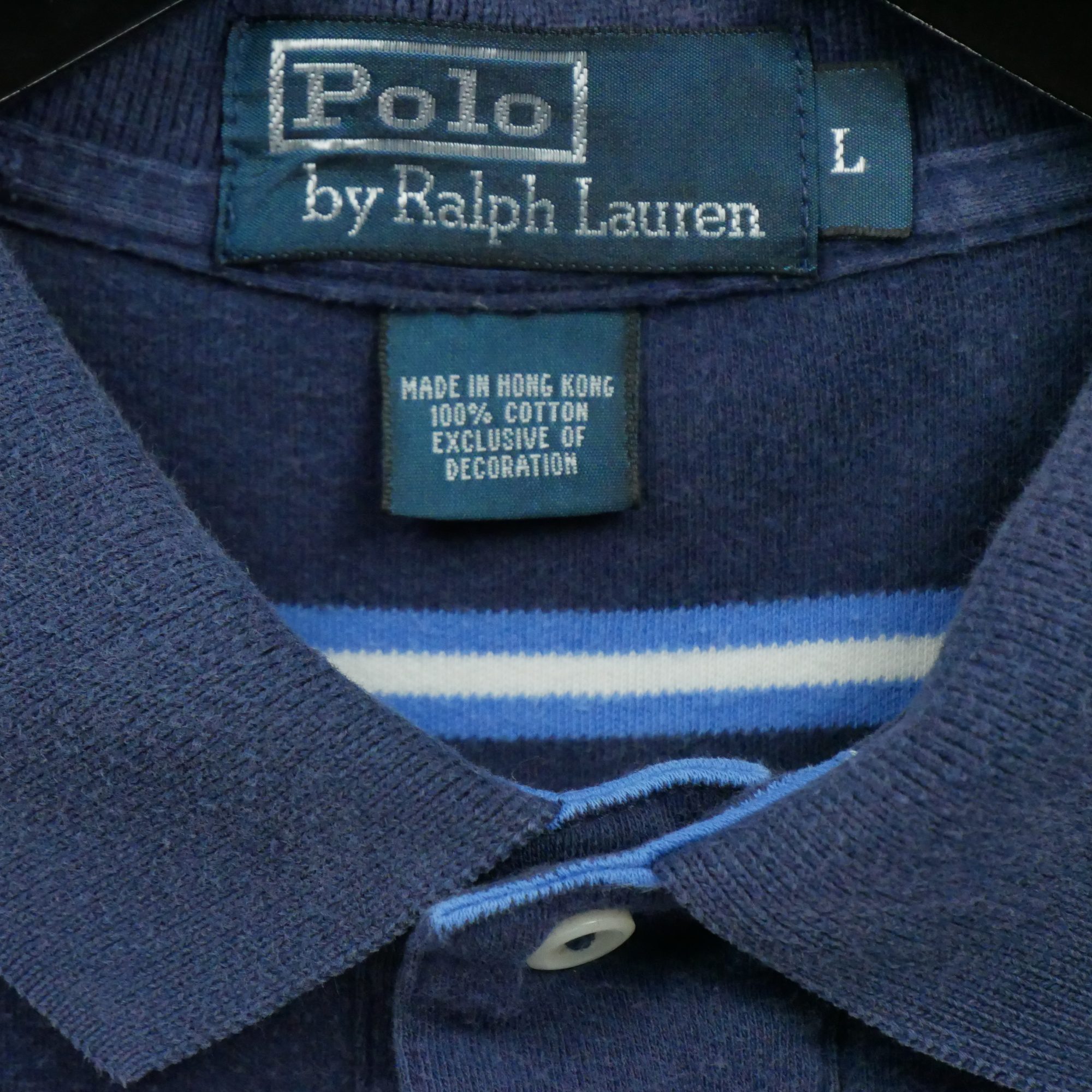 Polo manches courtes Homme  Marine 7