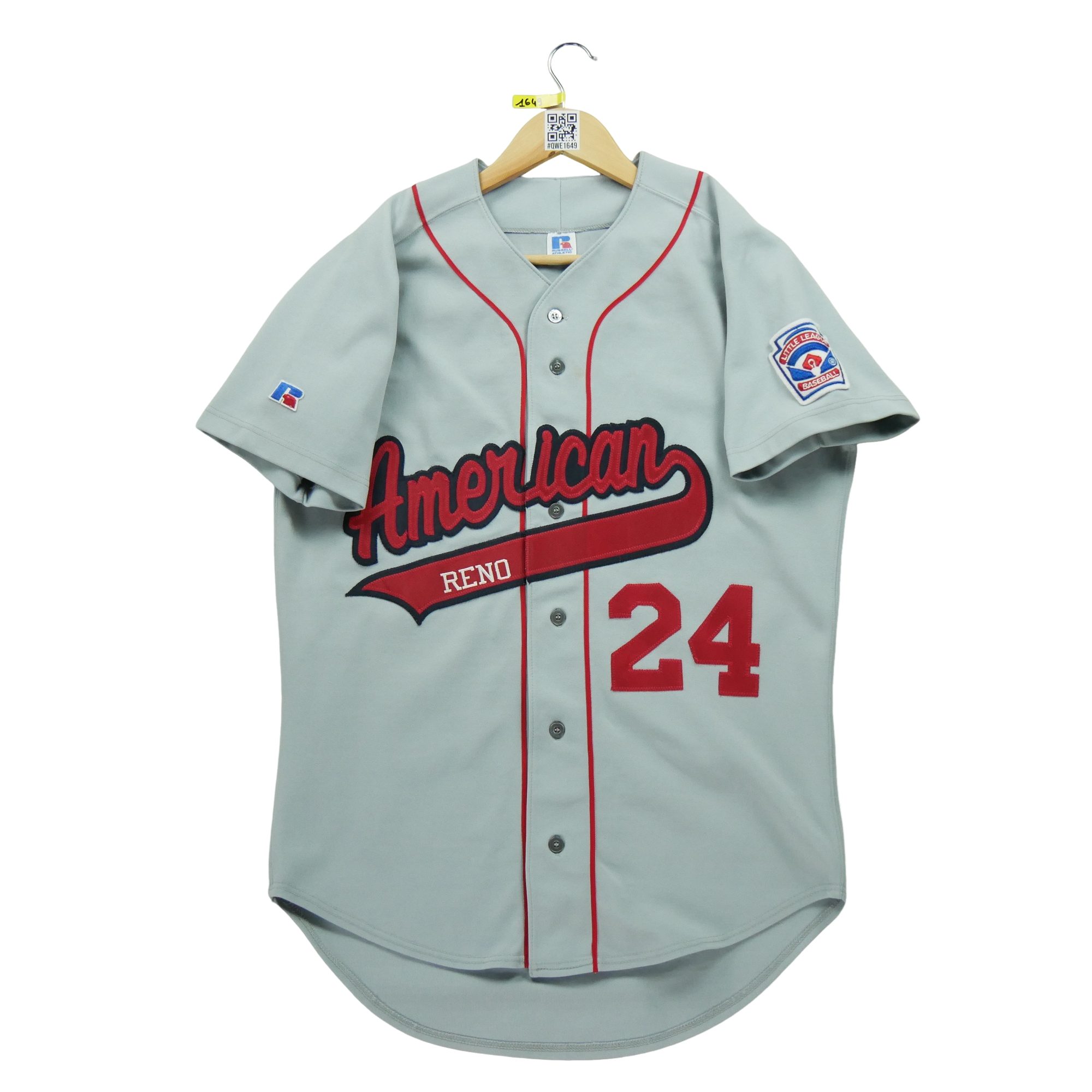 Maillot Homme Made in USA Baseball Gris - Bon état