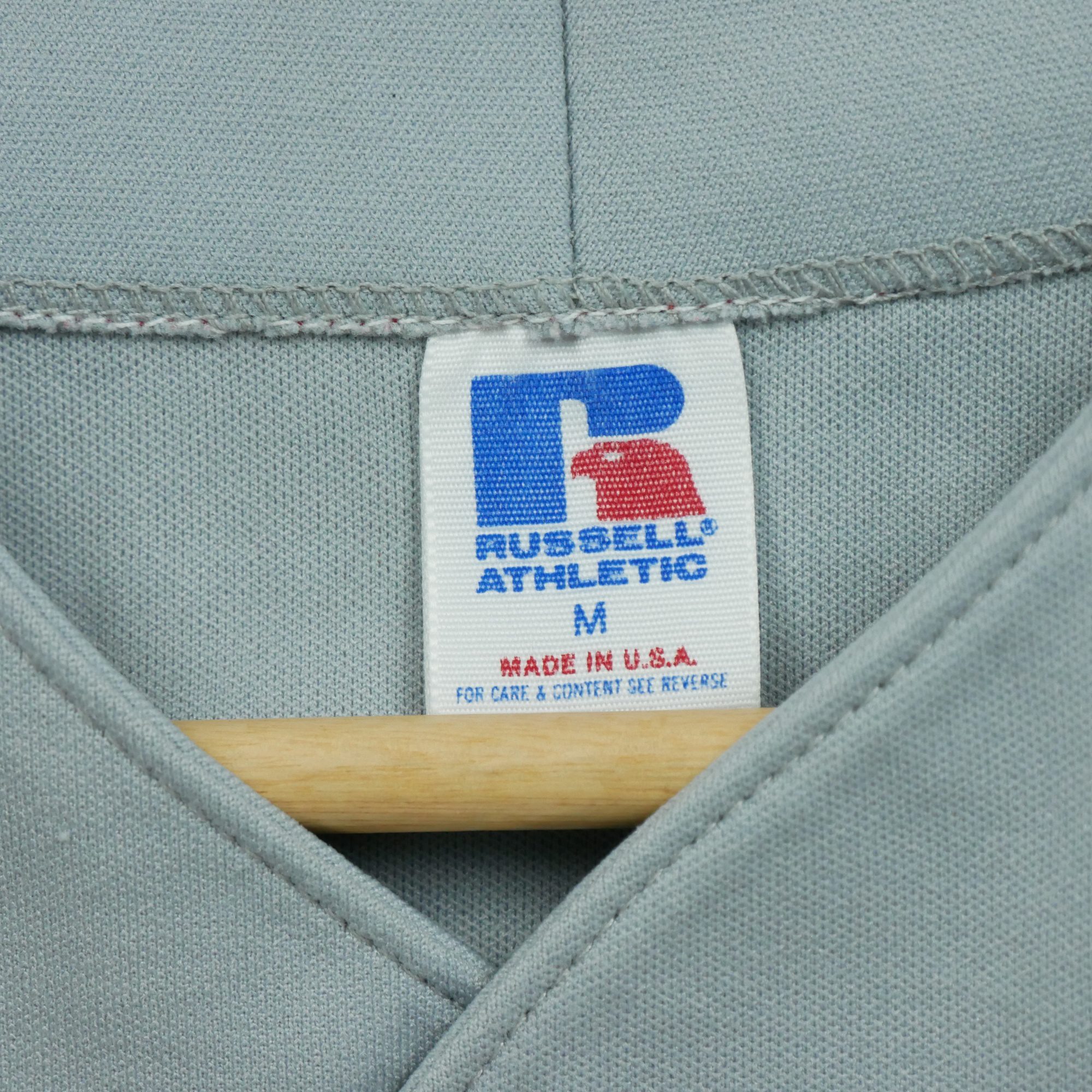 Maillot Homme  Made in USA Baseball Gris 9