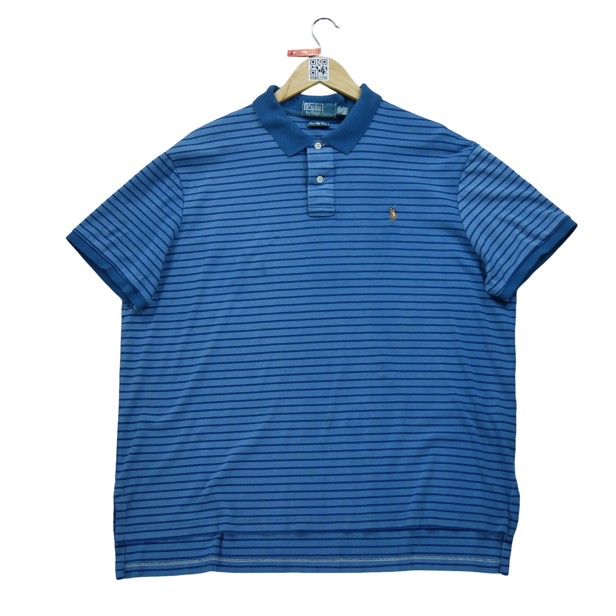 Polo manches courtes Homme  Bleu 2