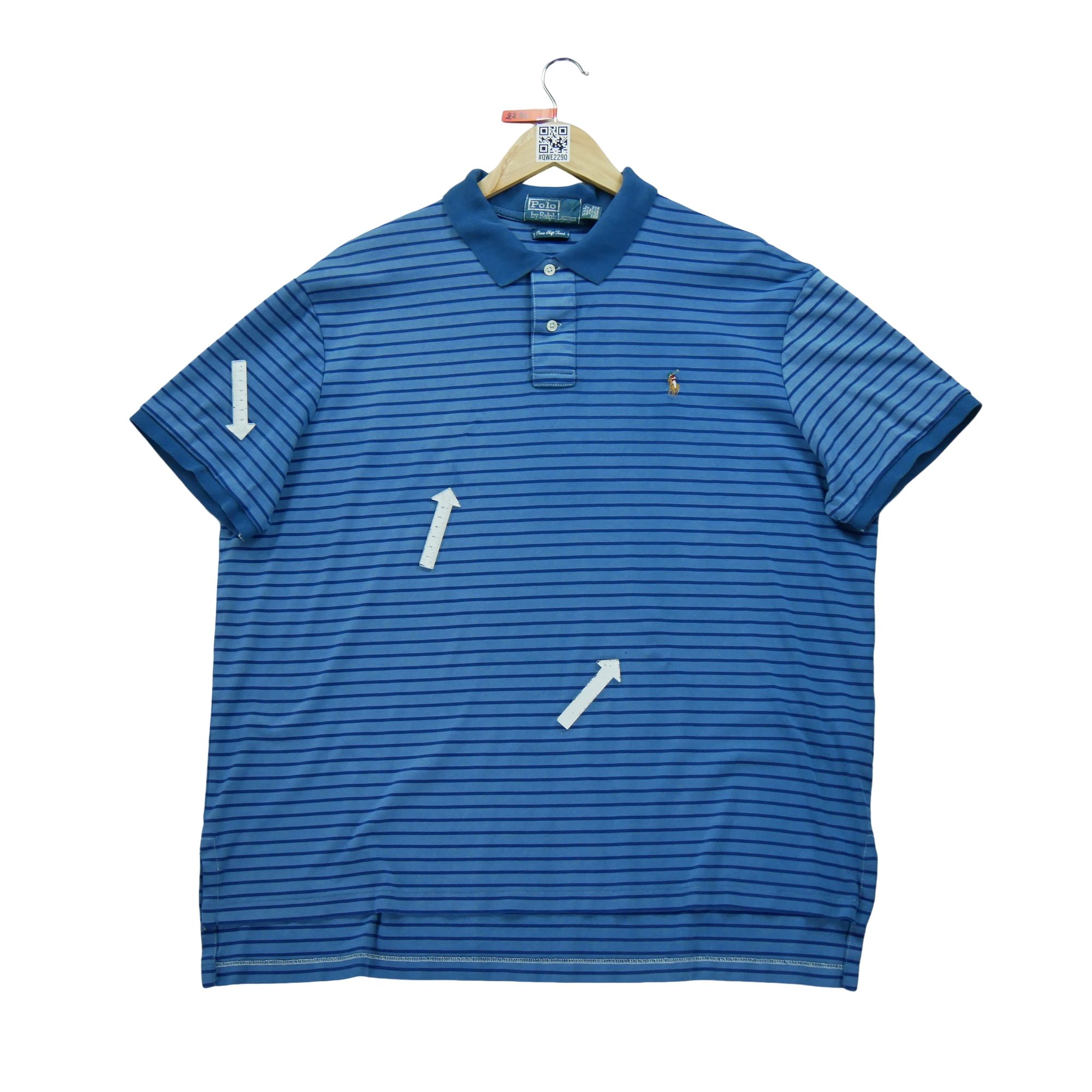 Polo manches courtes Homme  Bleu 6