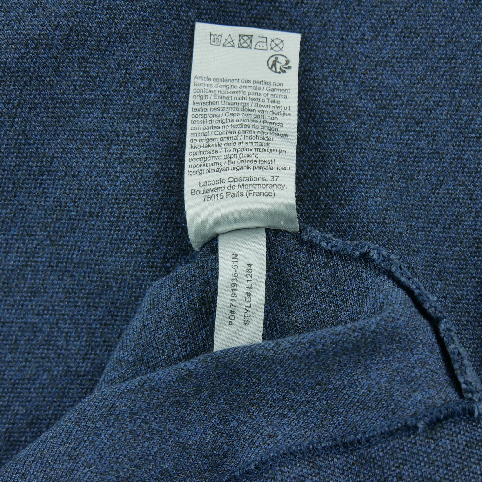 Polo manches courtes Homme  Marine 5