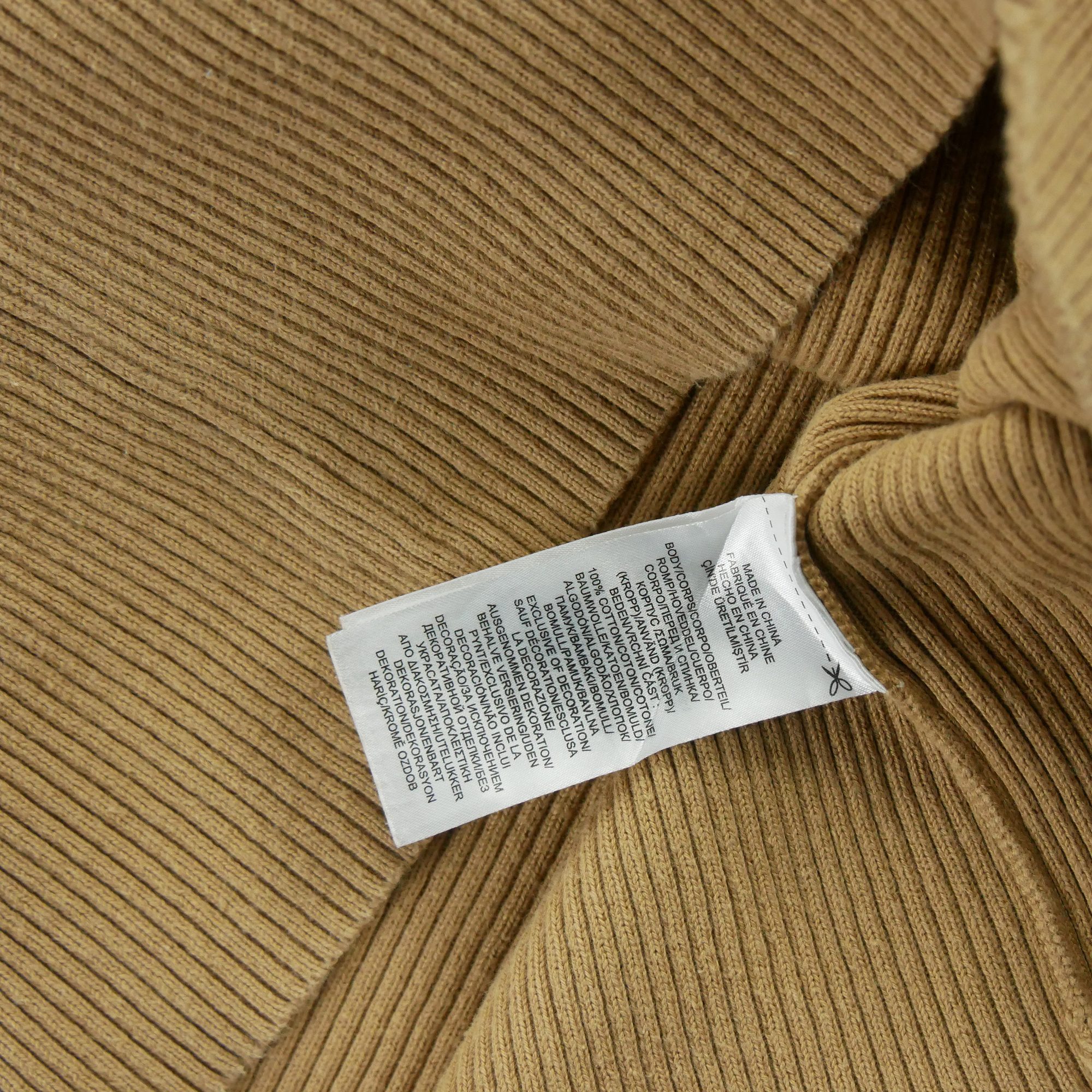 Pull Femme  col roulé Beige 6
