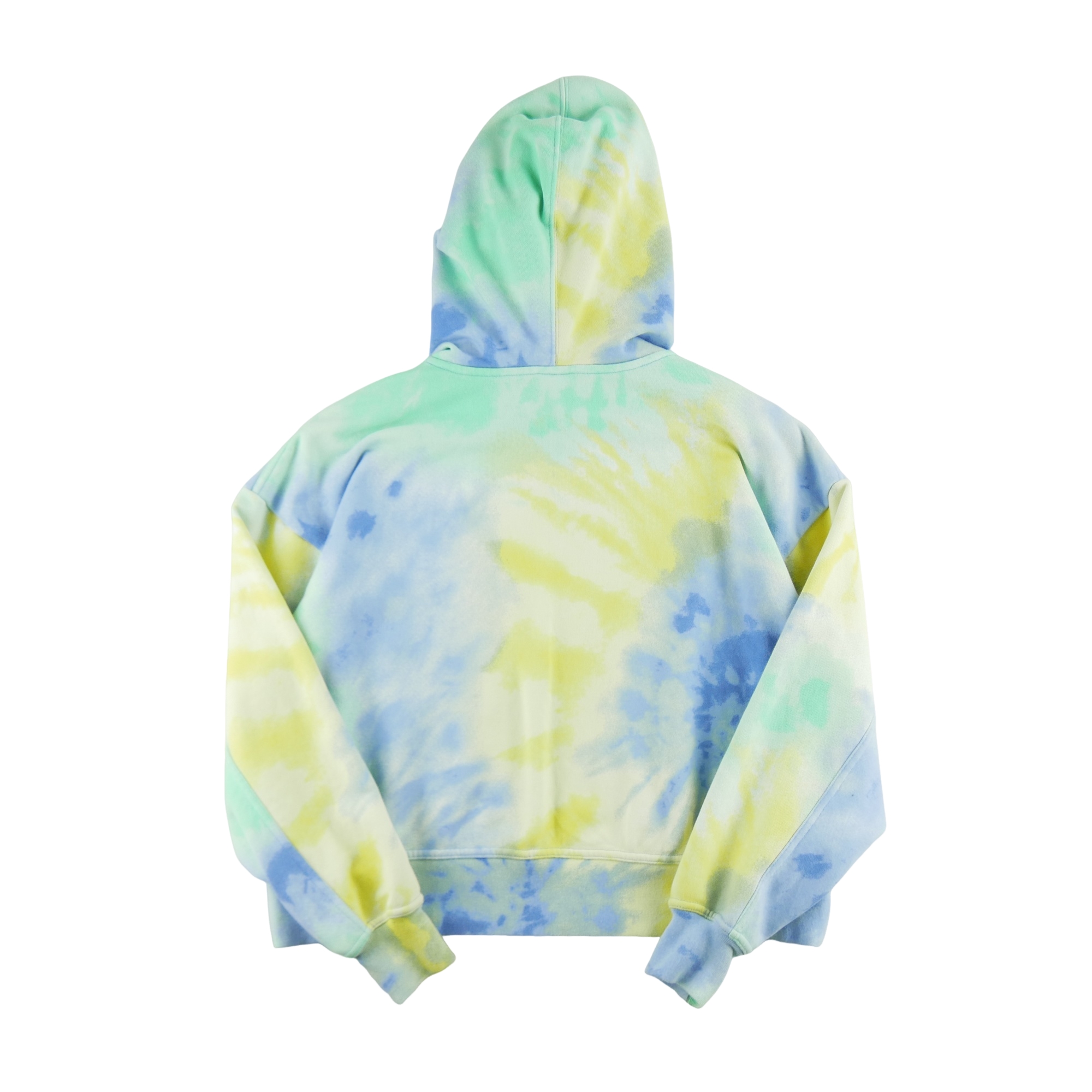 Sweat à capuche Femme  tie-dye Jaune 2
