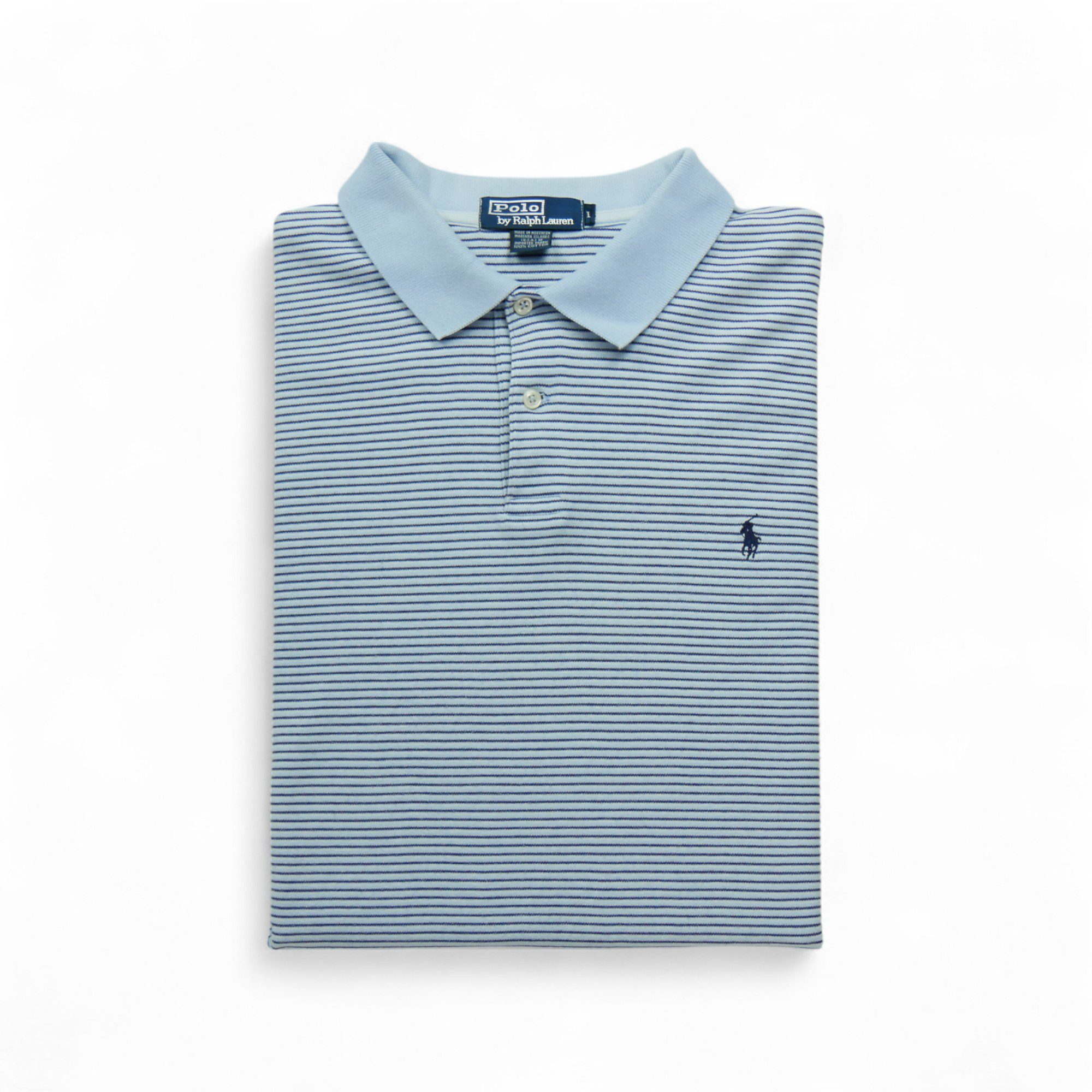 Polo manches courtes Homme  Bleu clair 1
