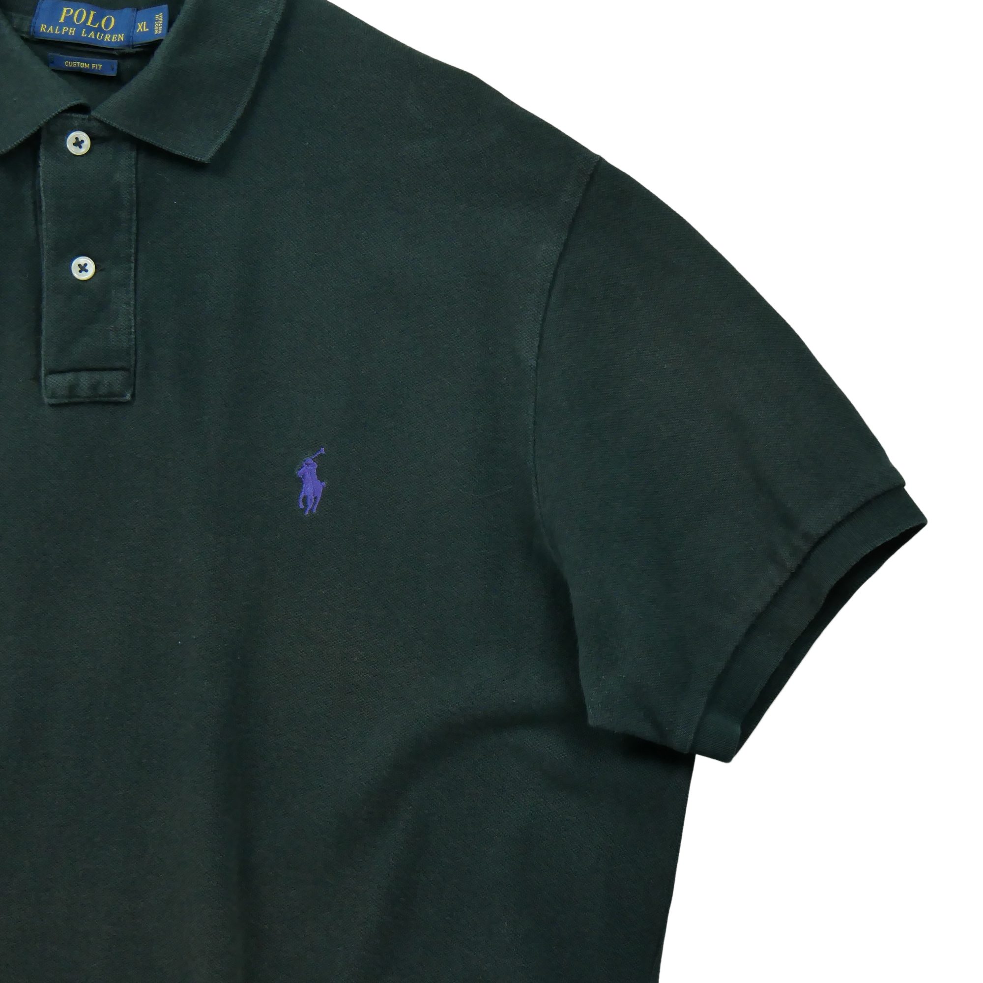 Polo manches courtes Homme  Noir 4