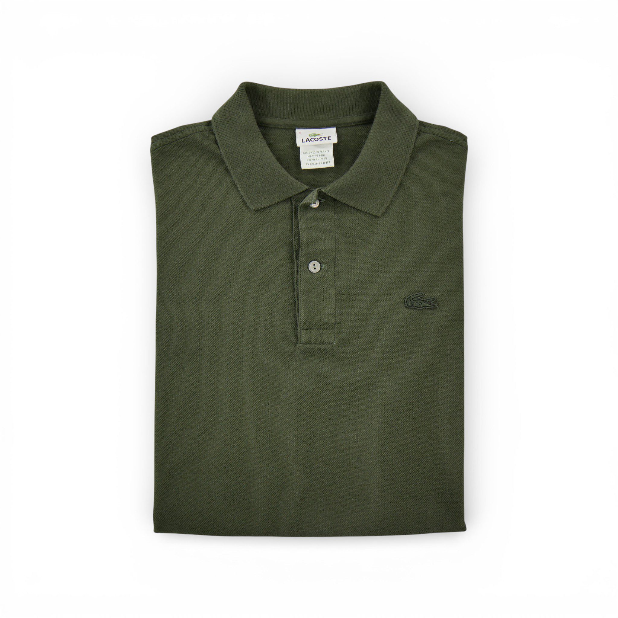 Polo manches courtes Homme  Kaki 1
