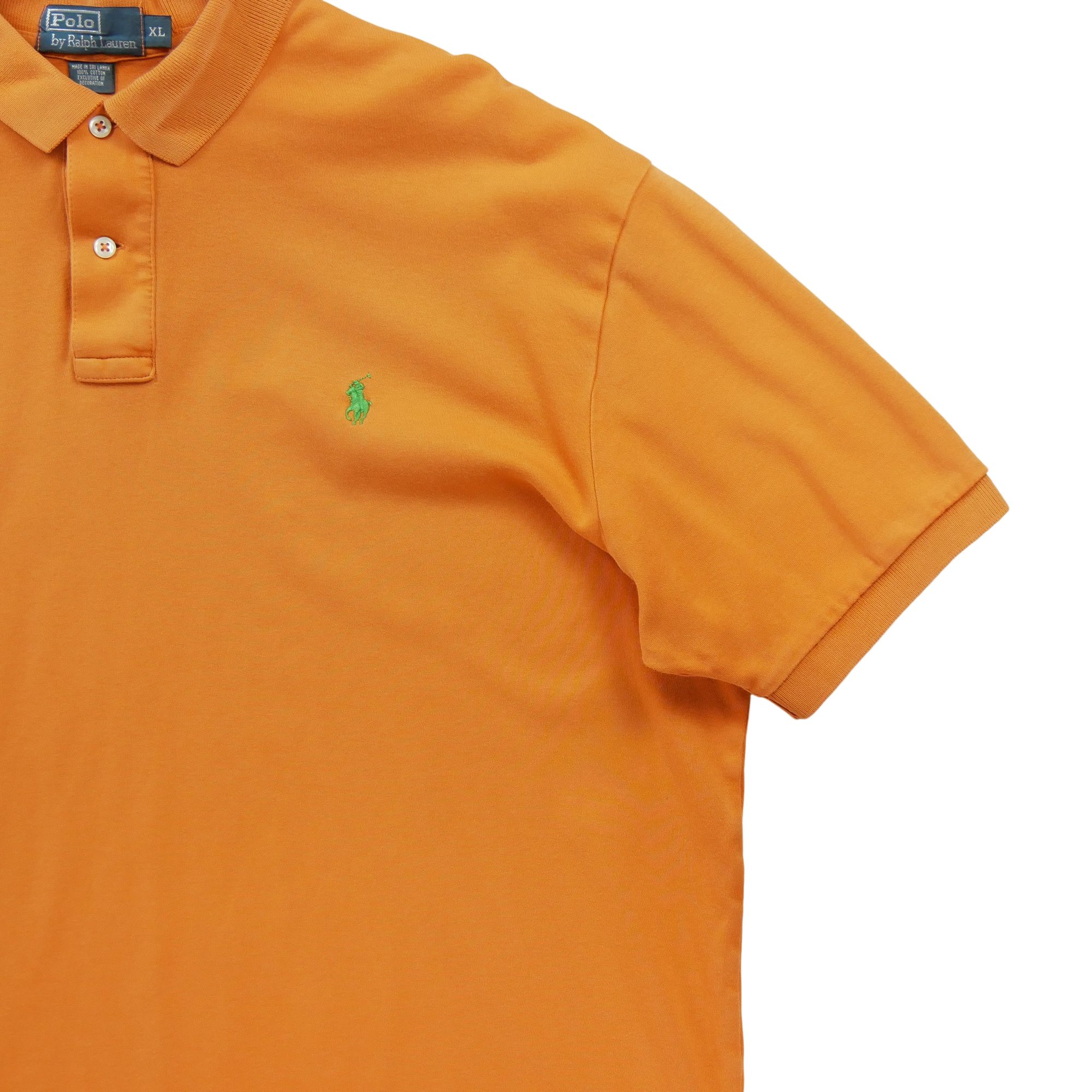 Polo manches courtes Homme  Orange 4