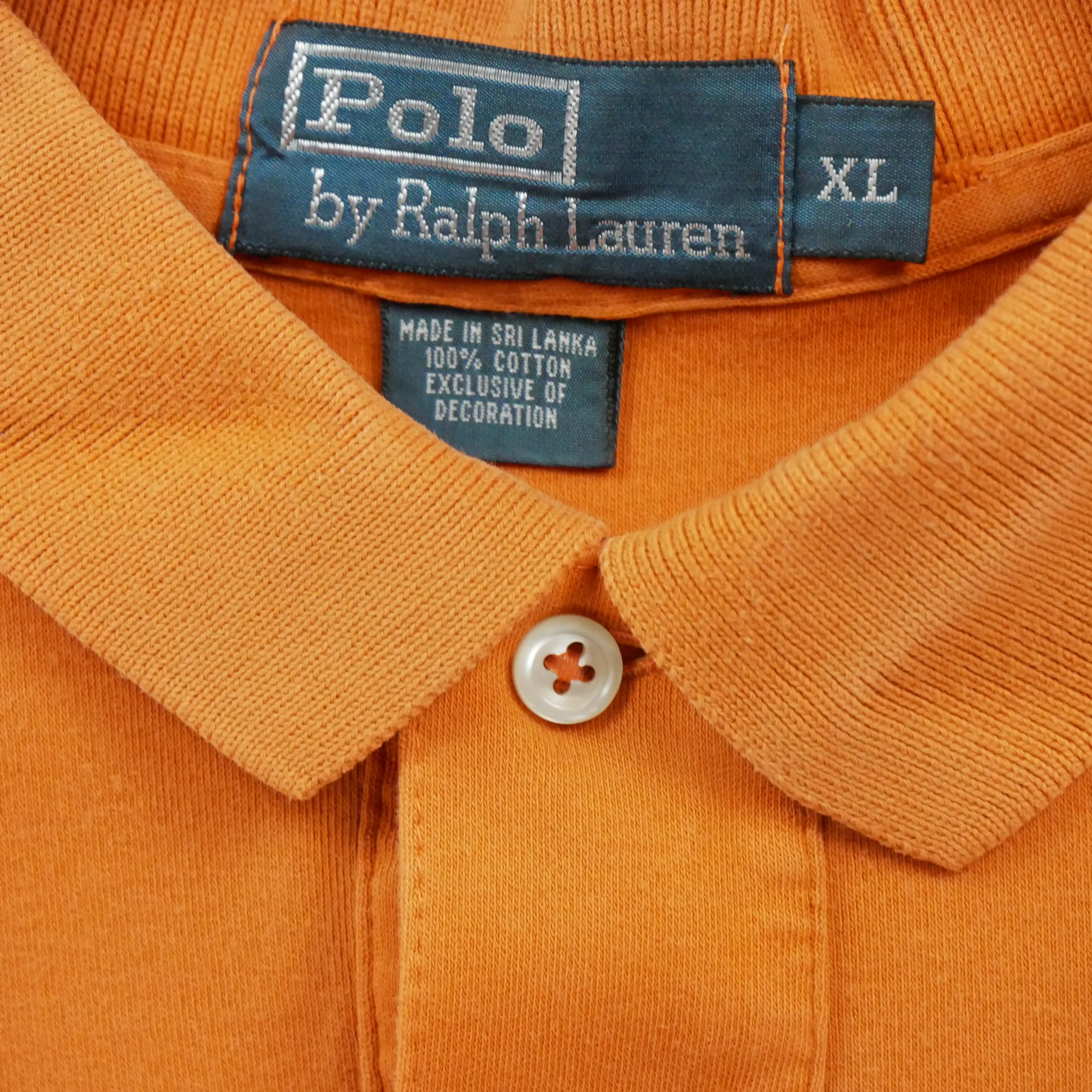 Polo manches courtes Homme  Orange 5