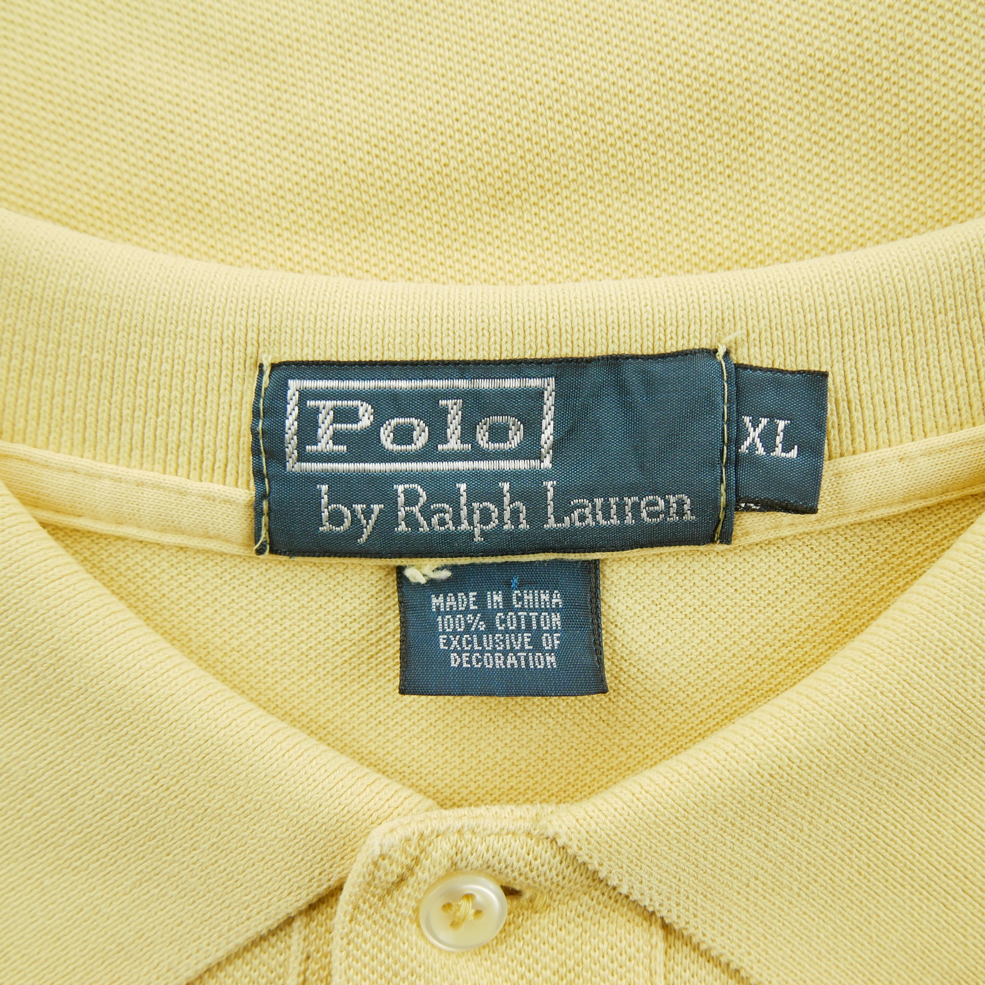 Polo manches courtes Homme  Jaune 9