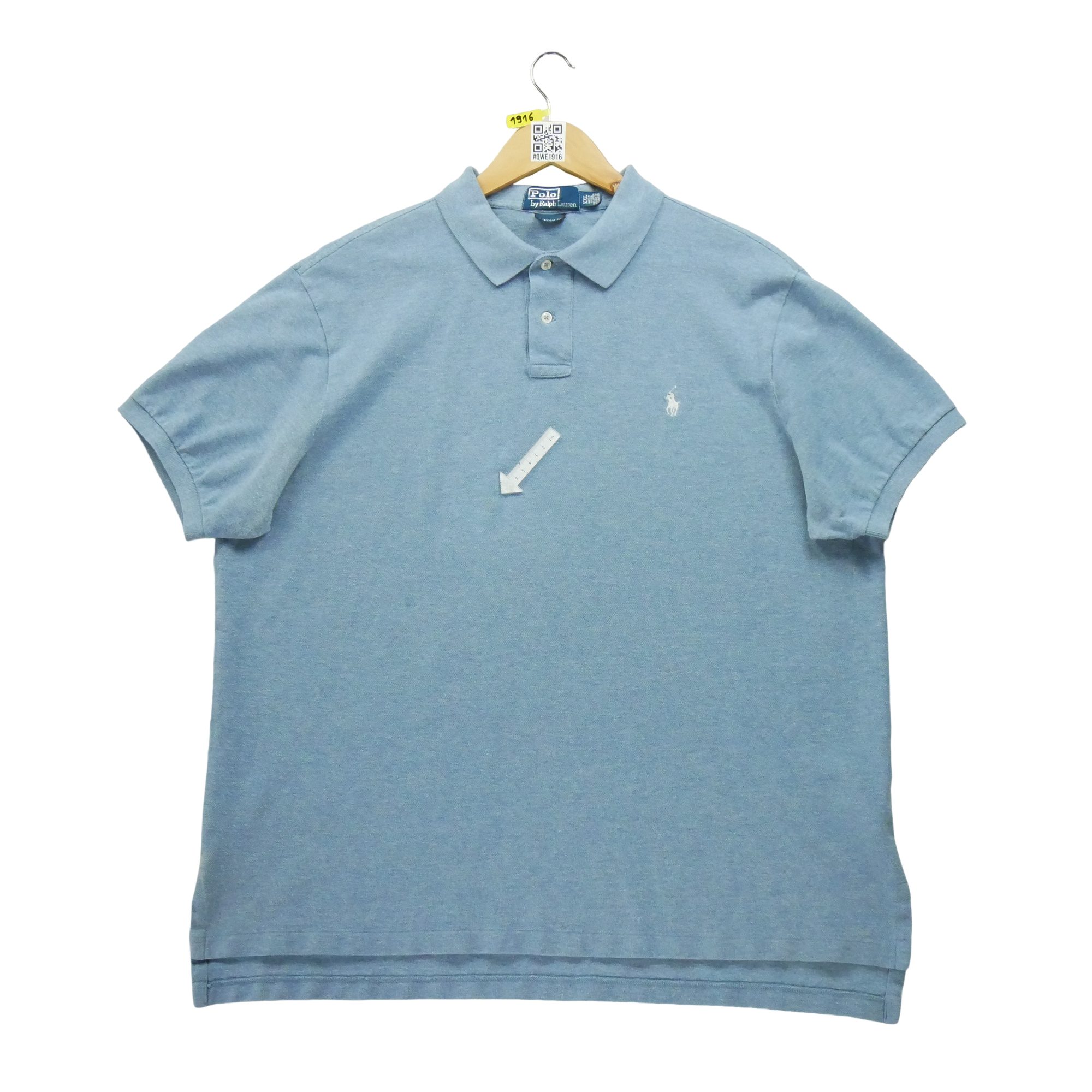 Polo manches courtes Homme  Bleu clair 5