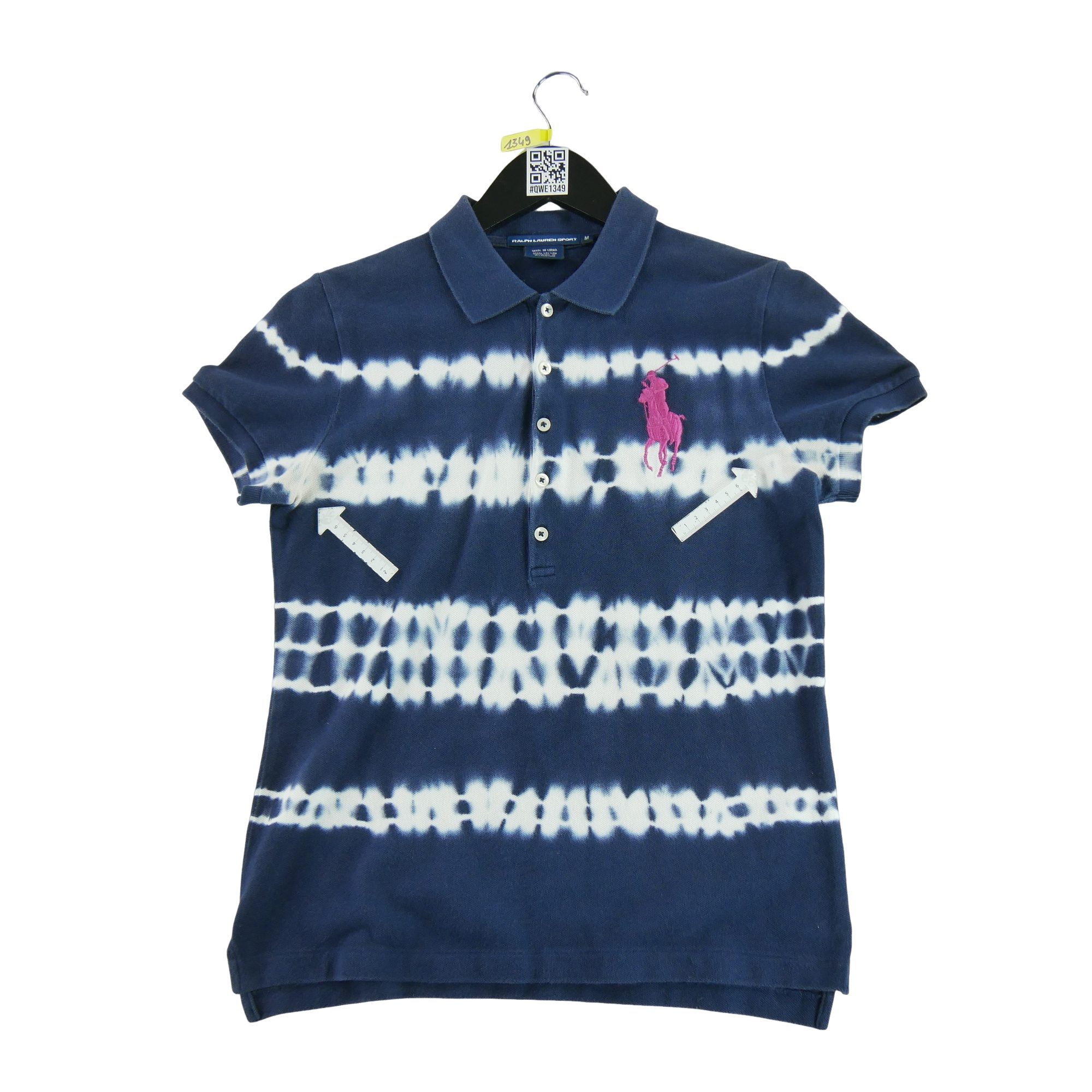 Polo manches courtes Femme  Marine 4