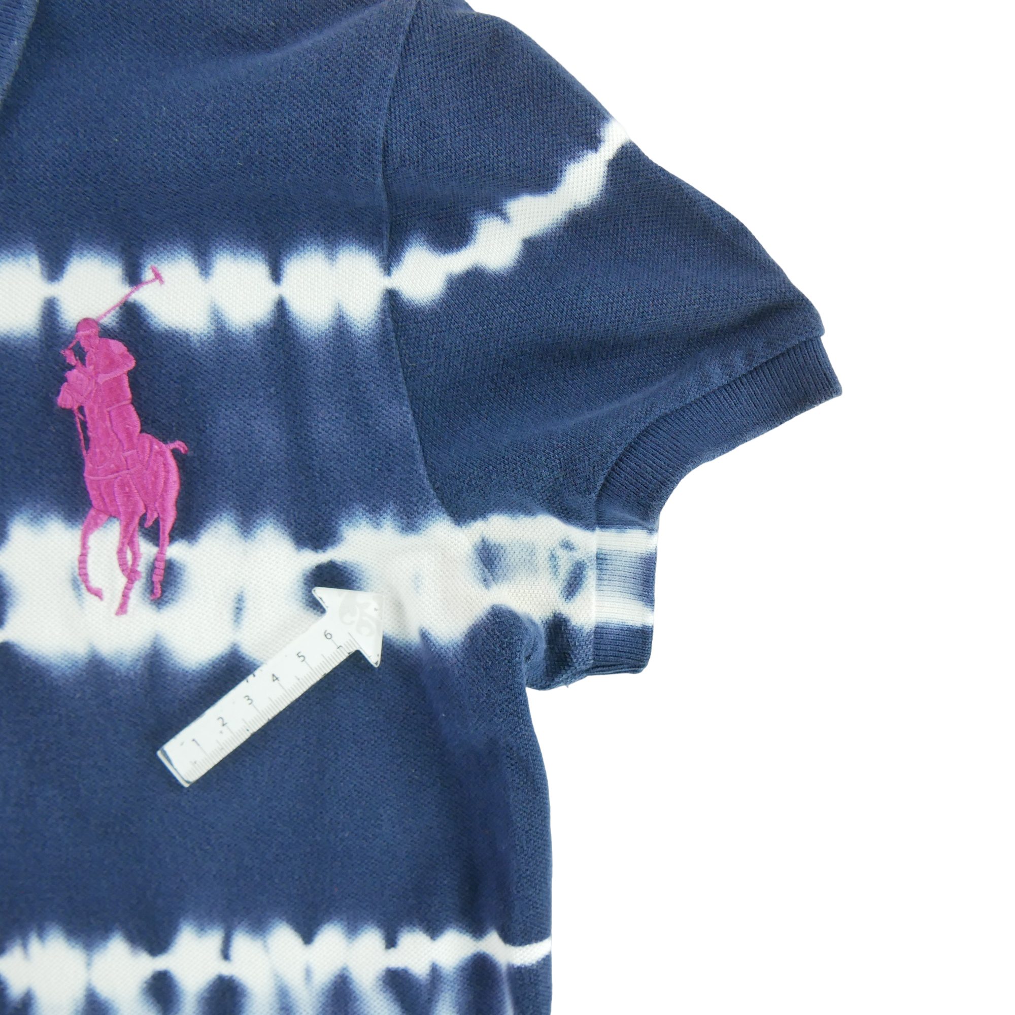 Polo manches courtes Femme  Marine 6