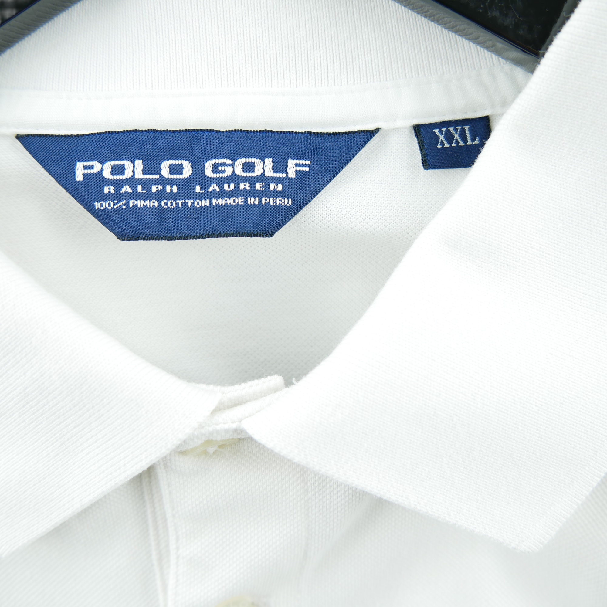 Polo manches longues Homme  Blanc 7