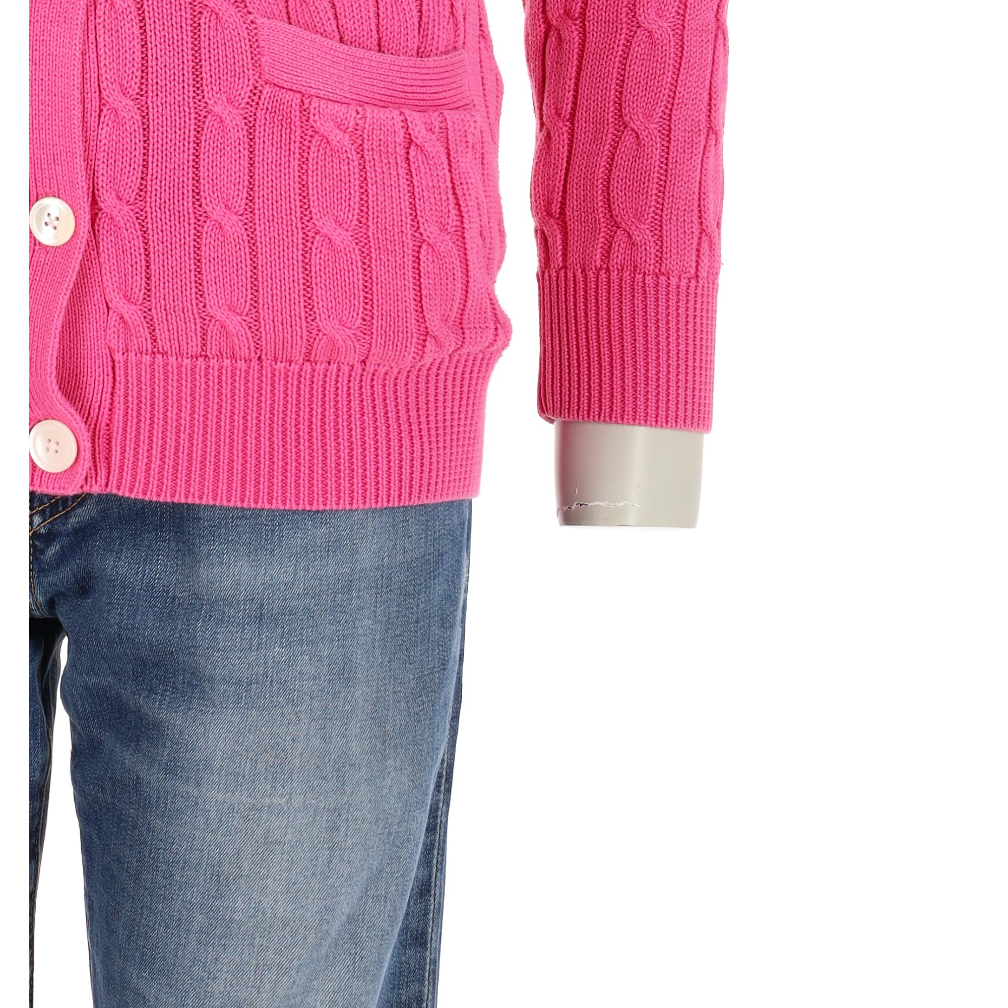 Gilet Femme cardigan torsadé Rose 7