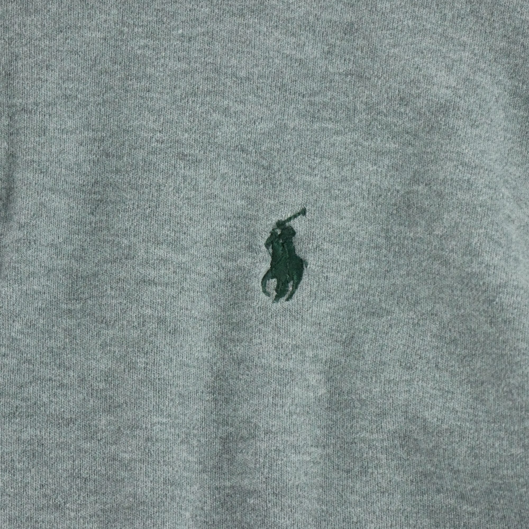 Polo manches longues Homme  Gris 3