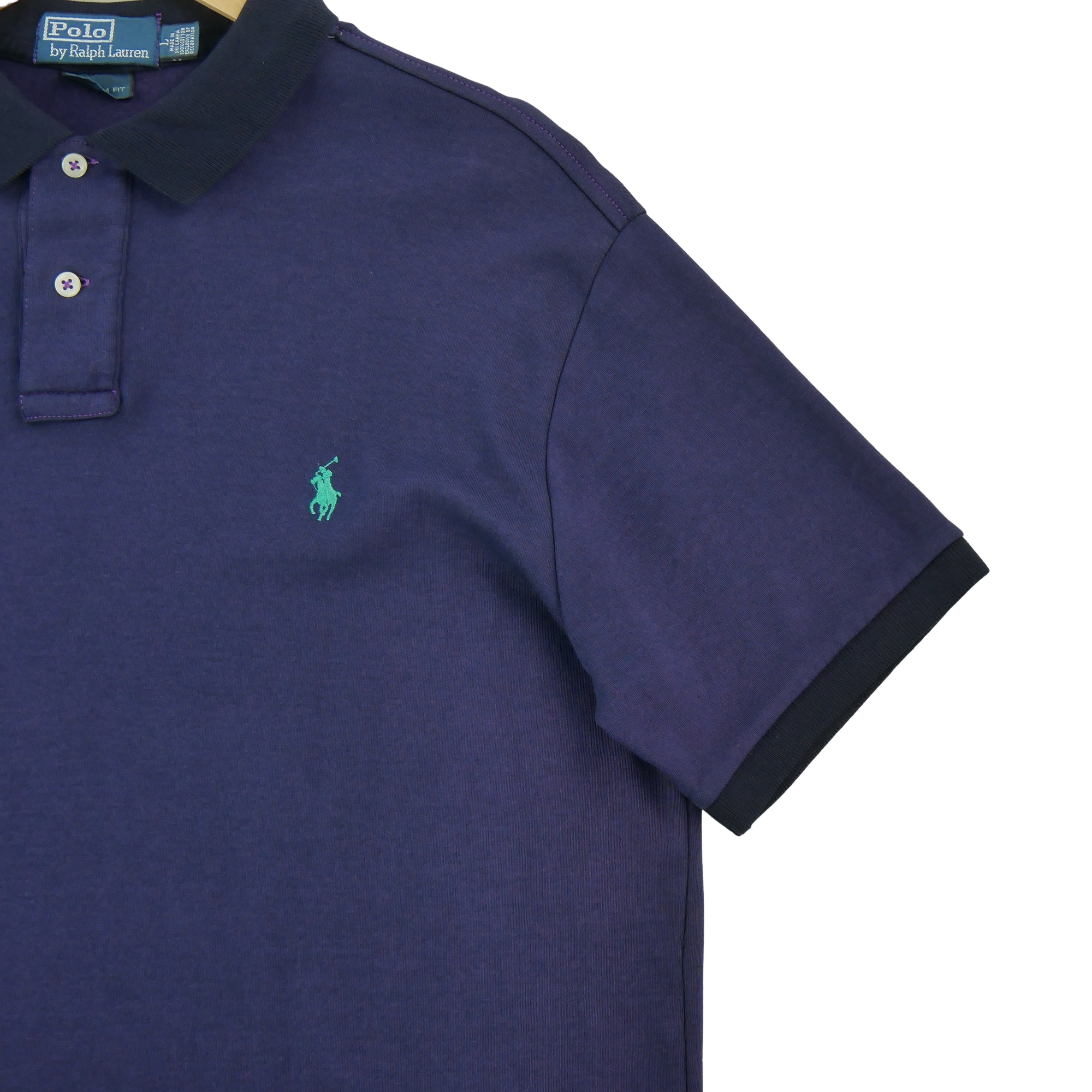 Polo manches courtes Homme  Marine 4