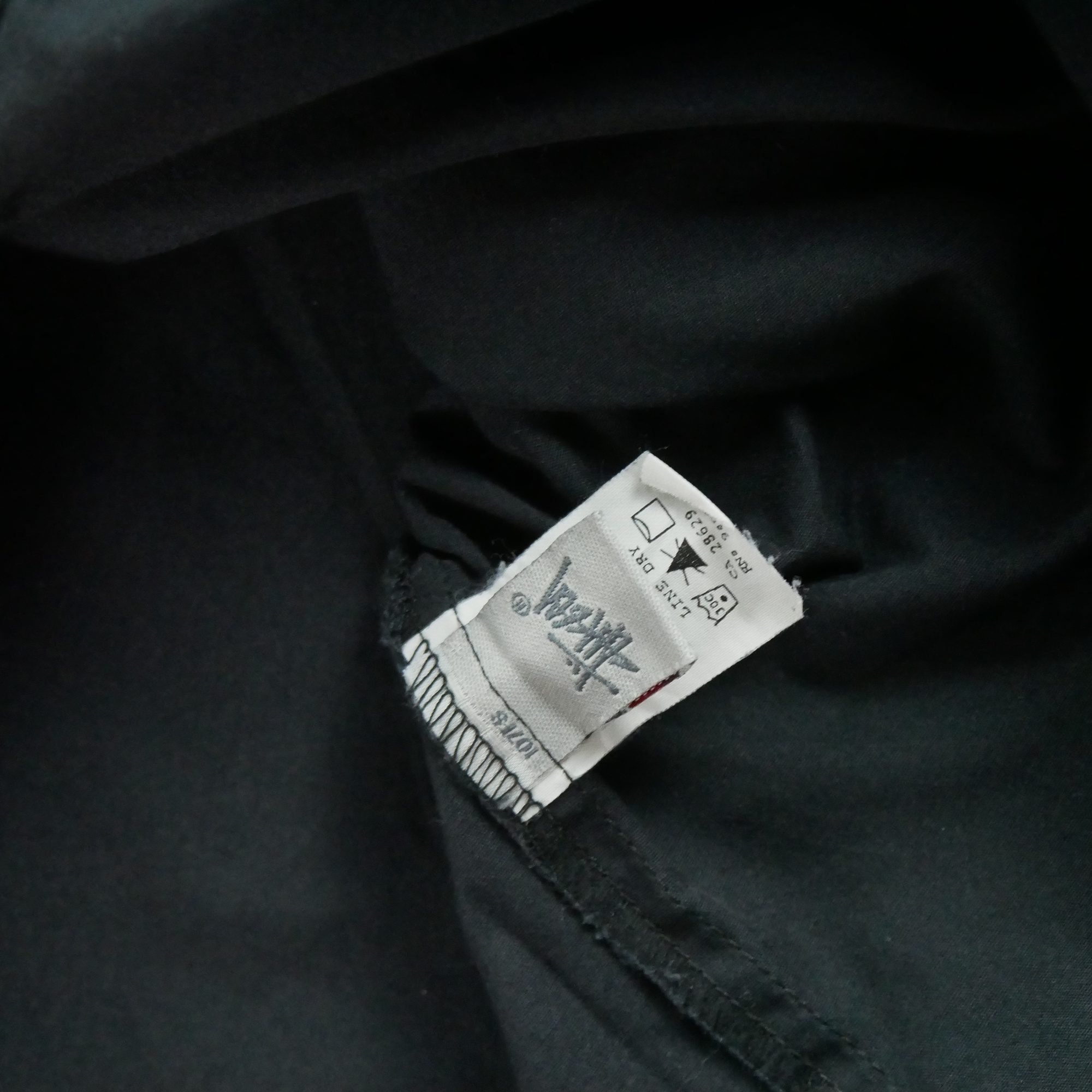 Chemise classiques Homme uni Noir 6
