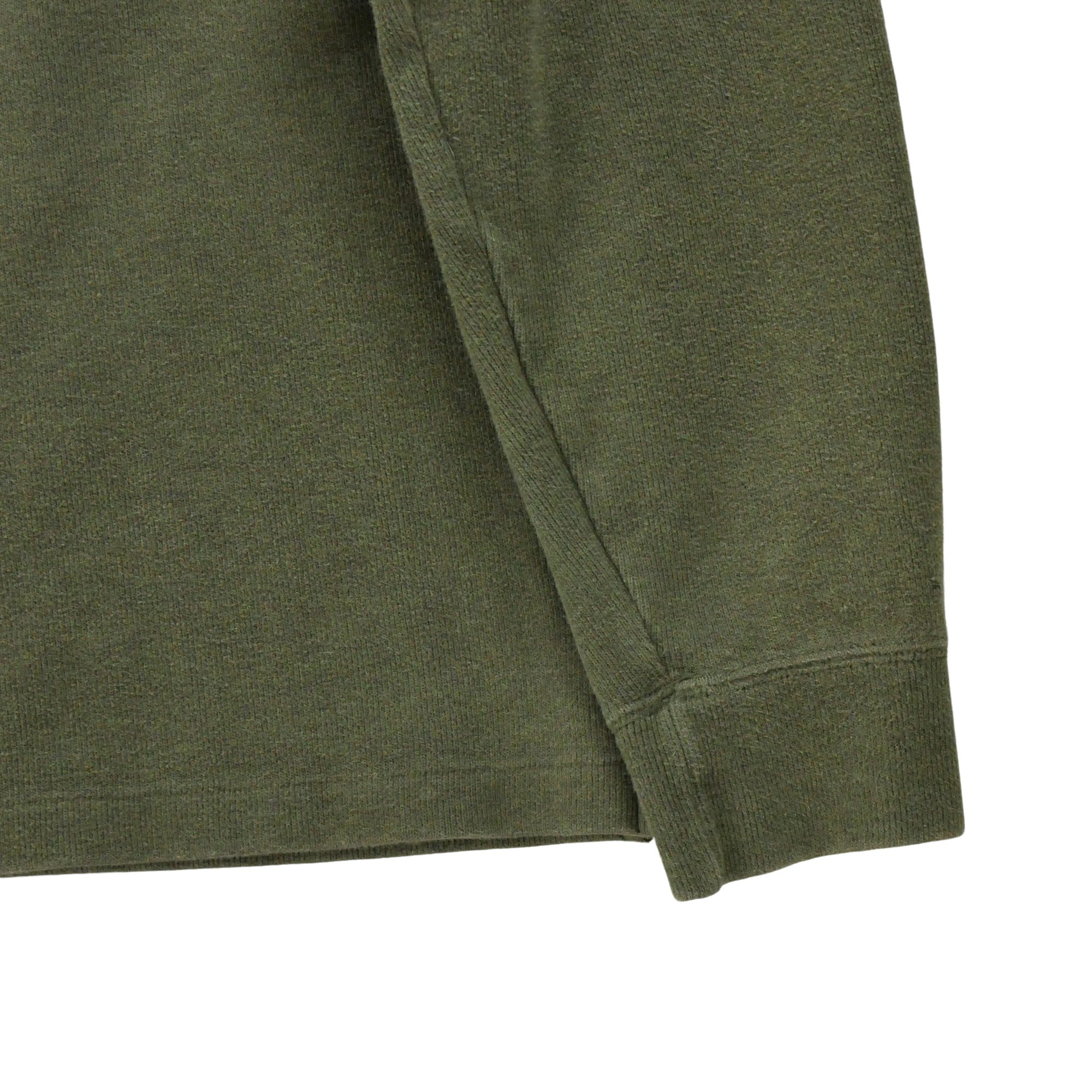Pull Homme  demi-zippé Kaki 4