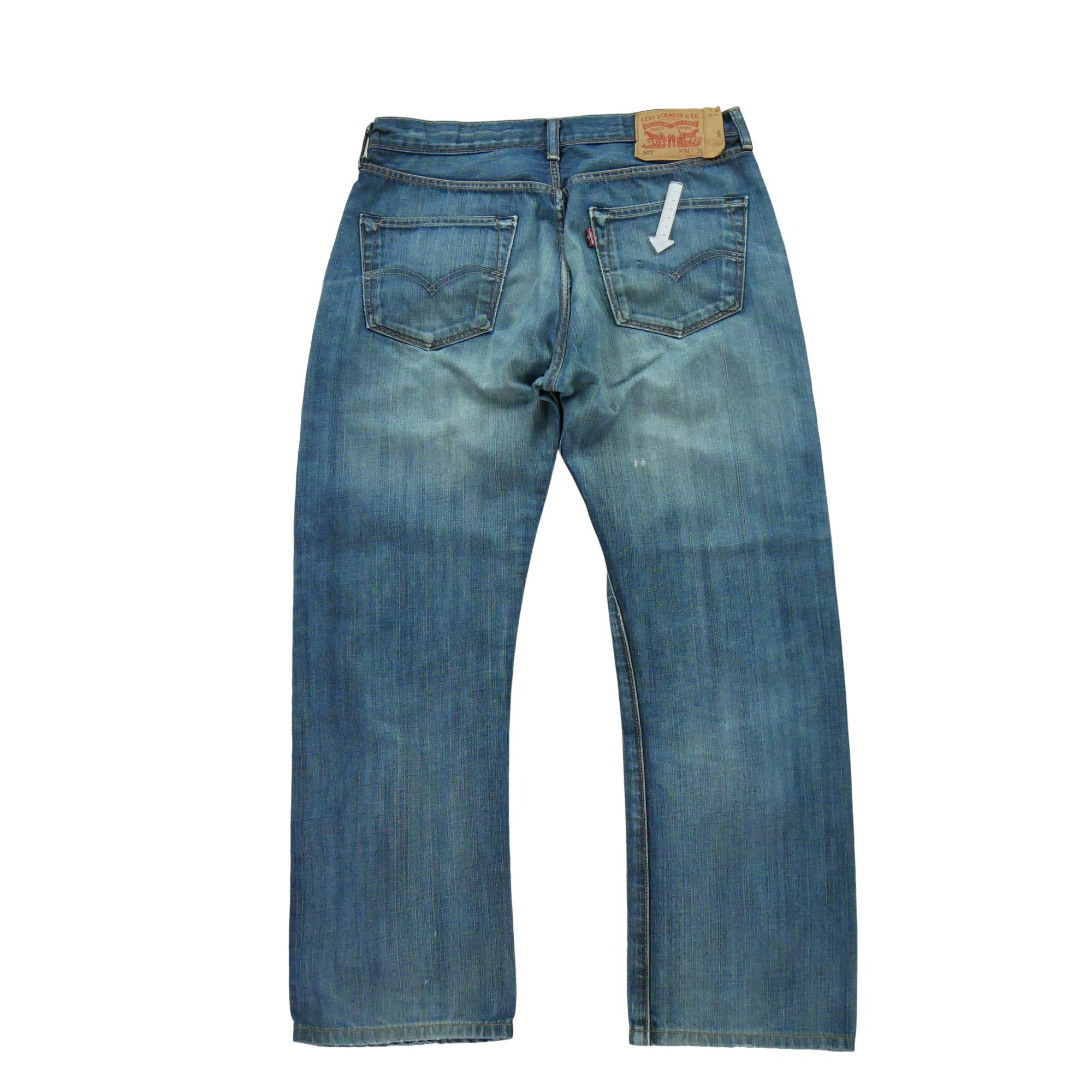 Jean Homme Levis 501 Bleu 2