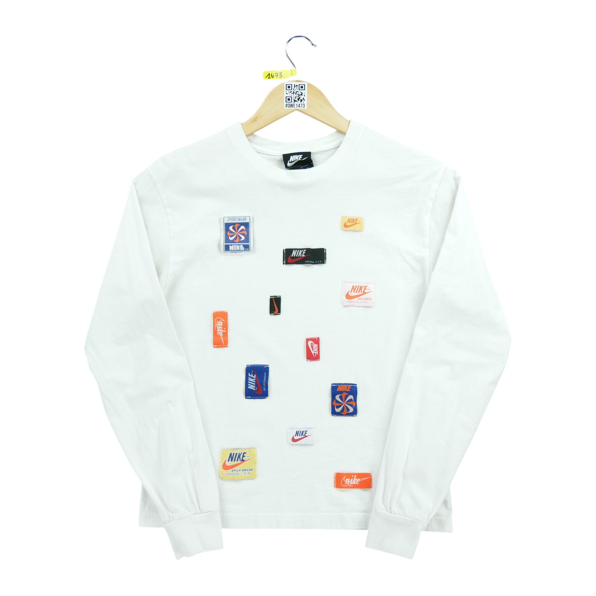 T-shirt manches longues Femme  Blanc 1
