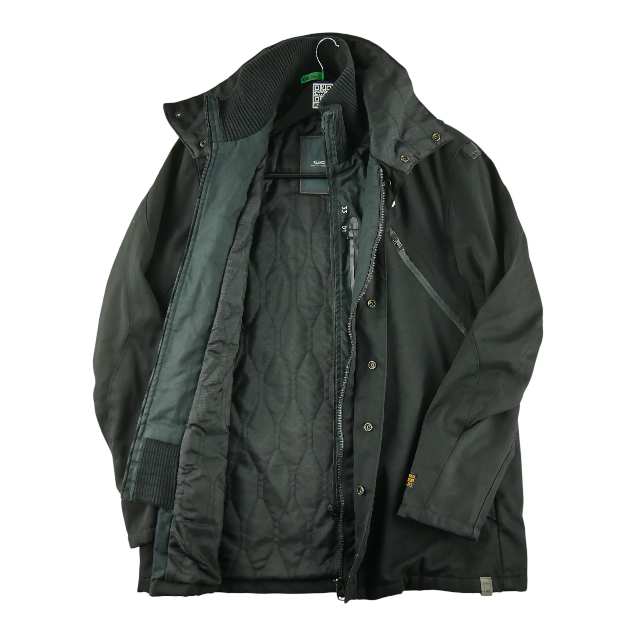Parka Homme  Drake Weston Noir 3