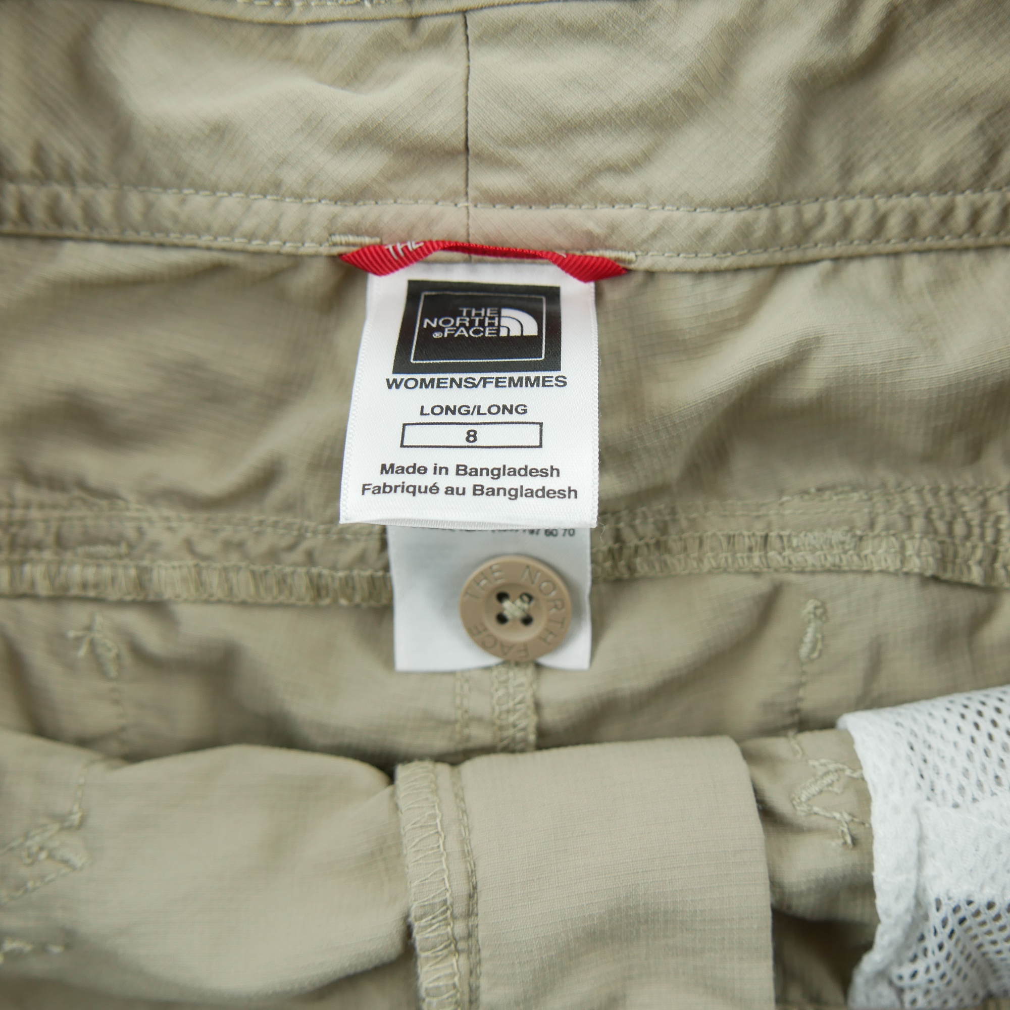 Short Femme  Cargo TNF Beige 5