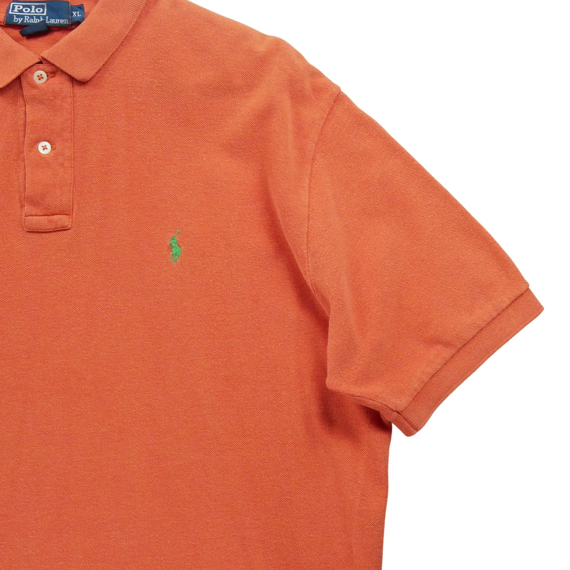 Polo manches courtes Homme  Orange 4