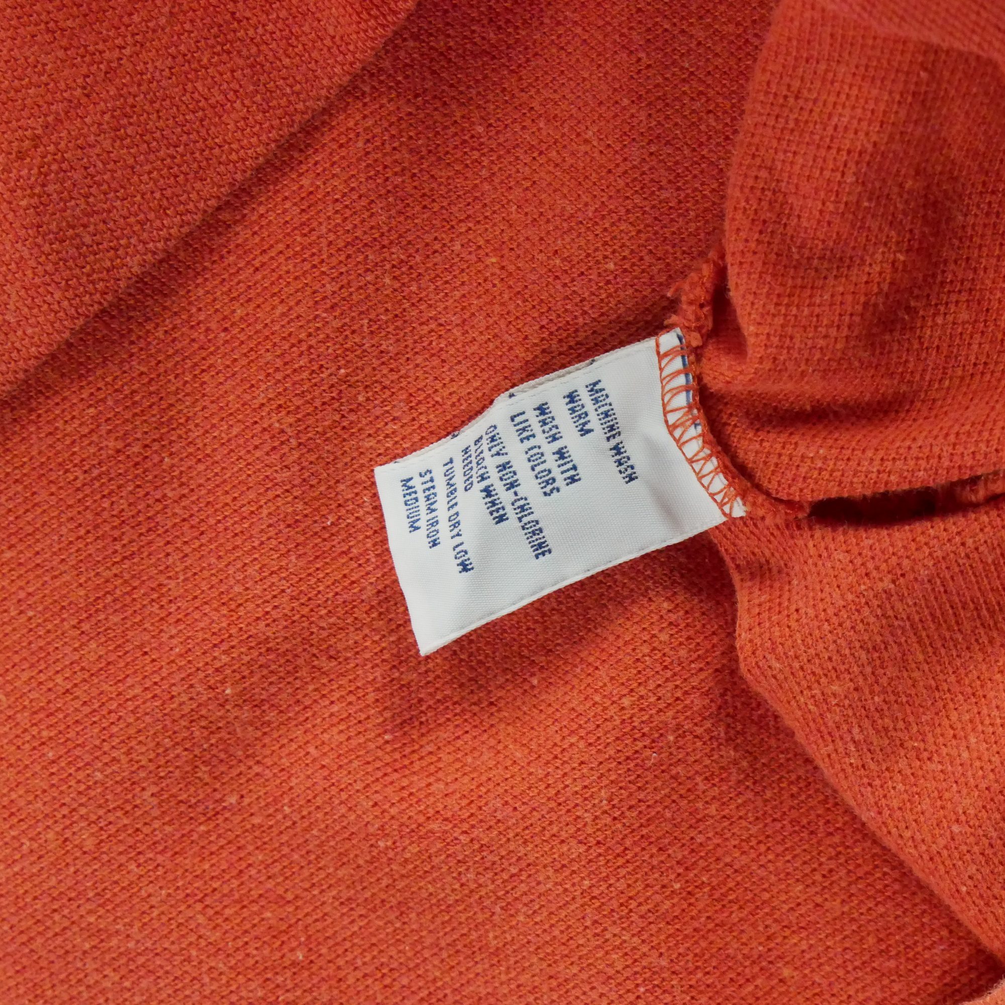 Polo manches courtes Homme  Orange 6
