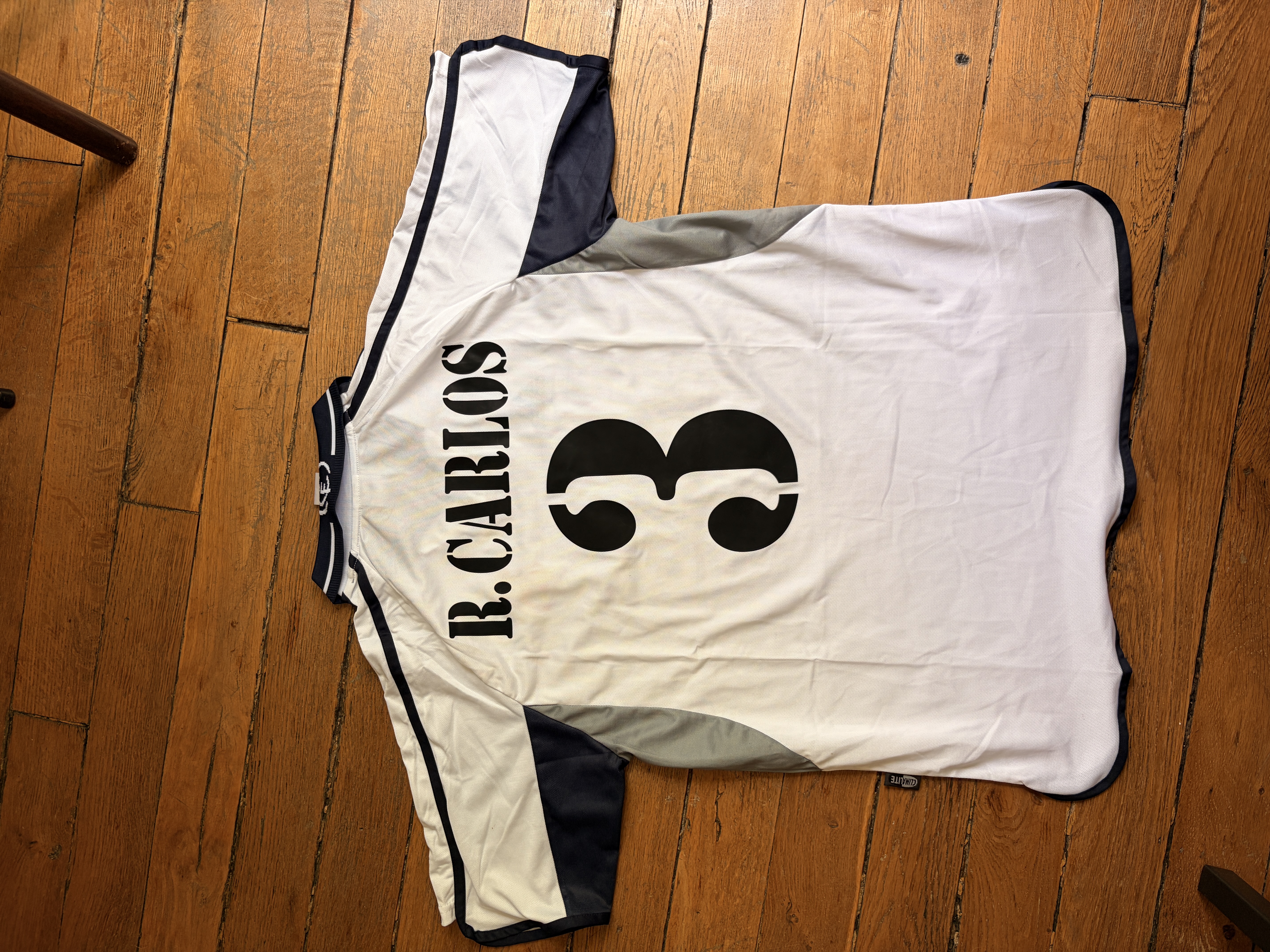 Maillot vintage Réal Madrid Roberto Carlos