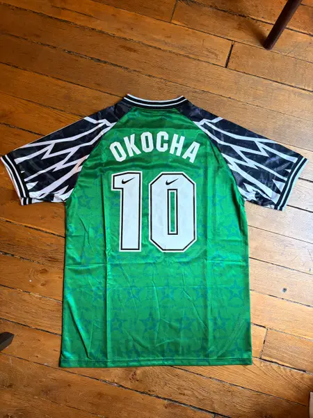 Maillot vintage Okocha Nigeria