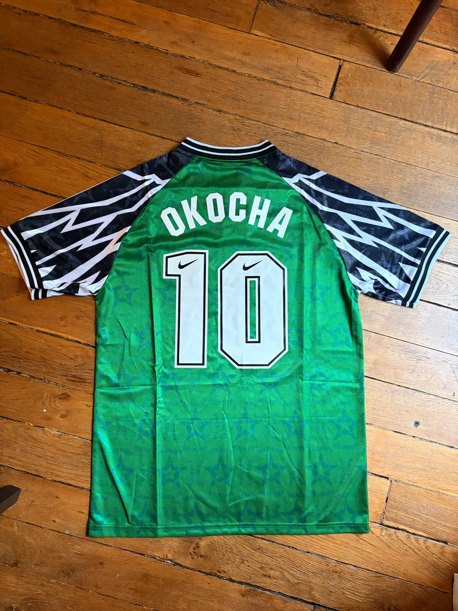 Maillot vintage Okocha Nigeria 1