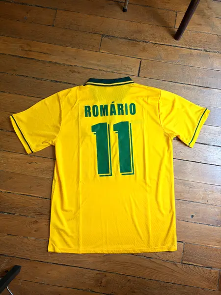 Maillot Vintage Romario Brésil