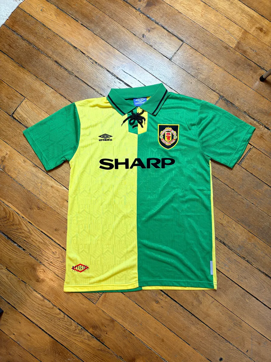 Maillot vintage Manchester united eric cantona 2