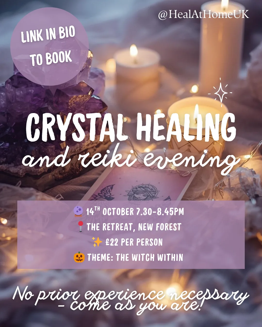 The Witch Within: Crystal Healing and Reiki Evening