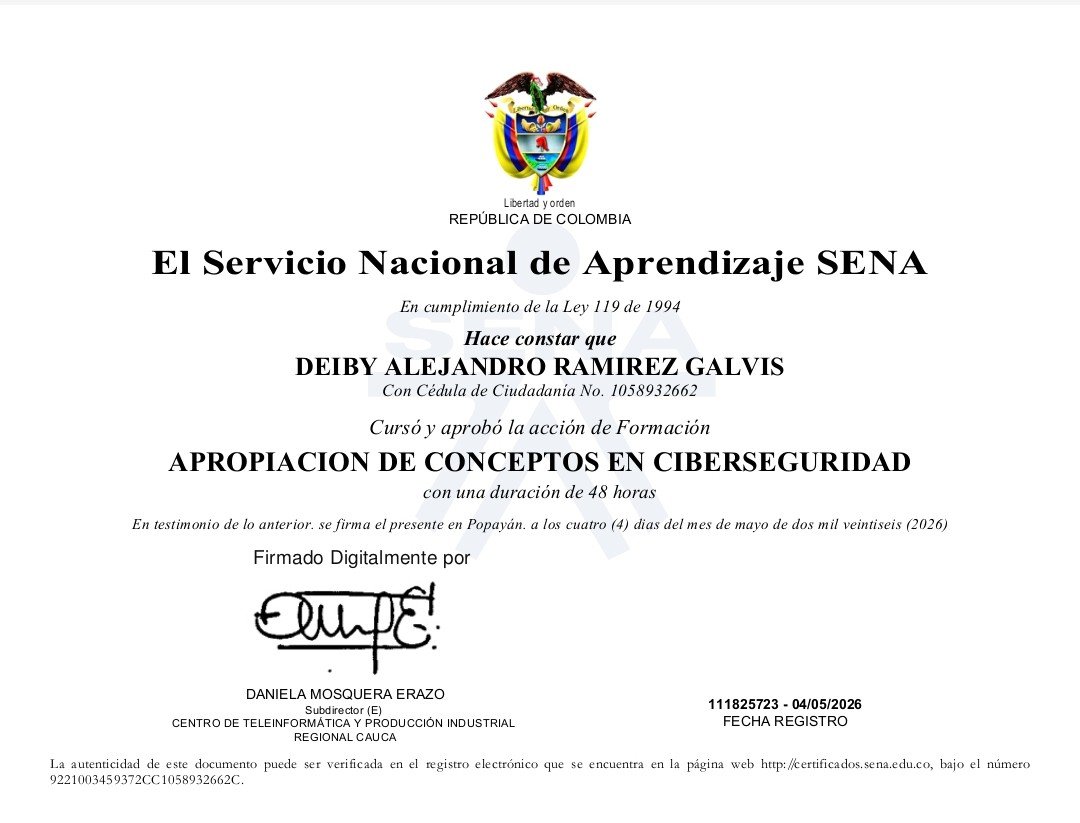 Certificado APROPIACION DE CONCEPTOS EN CIBERSEGURIDAD