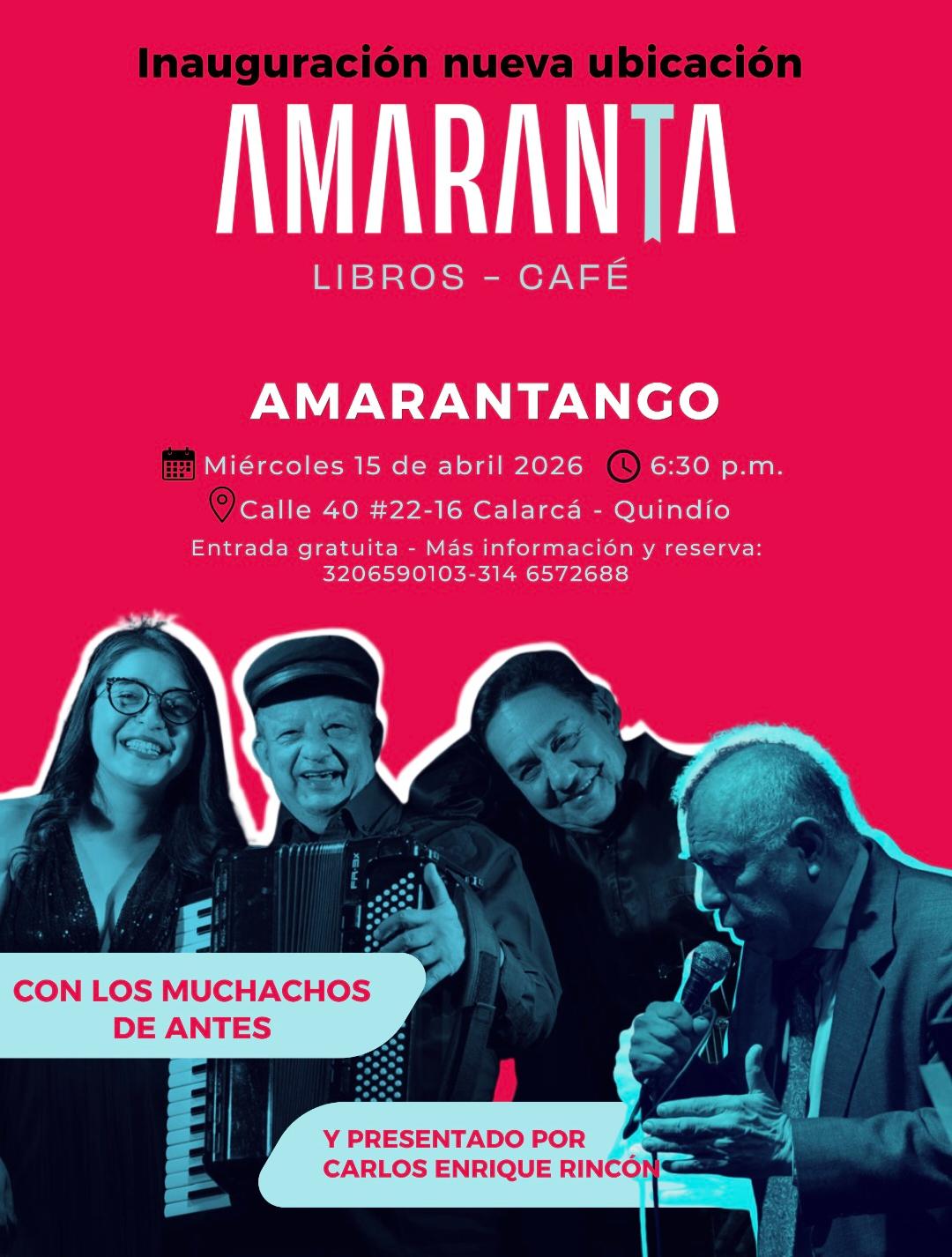 Teaser del evento Inauguración Amarantango