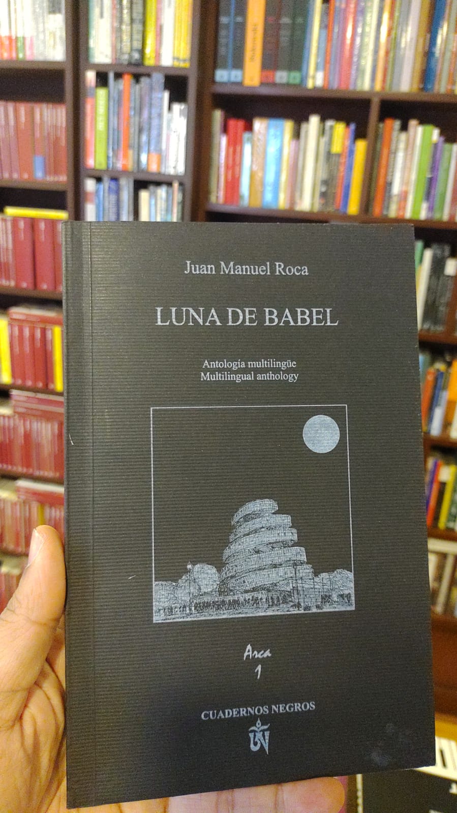 Portada Luna de Babel - Juan Manuel Roca