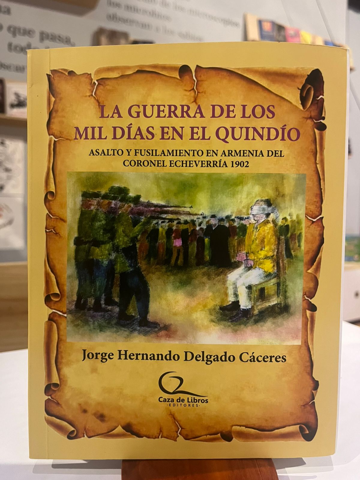 Portada de La guerra de los mil días en el Quindío