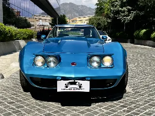 Chevrolet Corvette 5.7 1975 Bencina AZUL foto 2