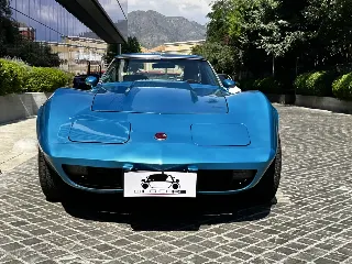 Chevrolet Corvette 5.7 1975 Bencina AZUL foto 3