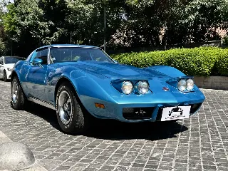 Chevrolet Corvette 5.7 1975 Bencina AZUL foto 4