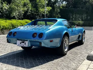Chevrolet Corvette 5.7 1975 Bencina AZUL foto 5