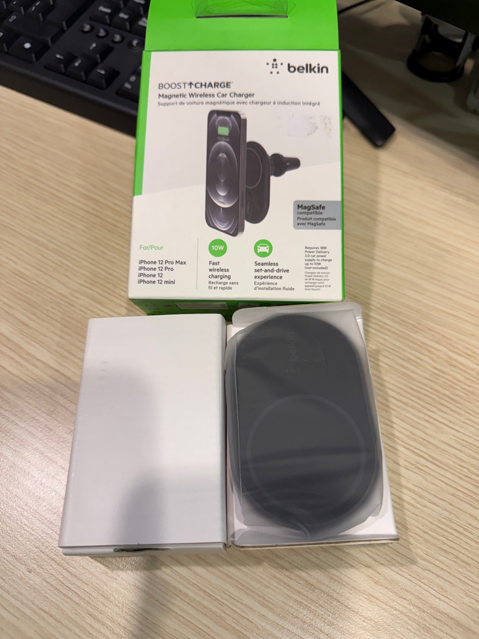 Belkin Magsafe Wireless Car Charger for iPhone