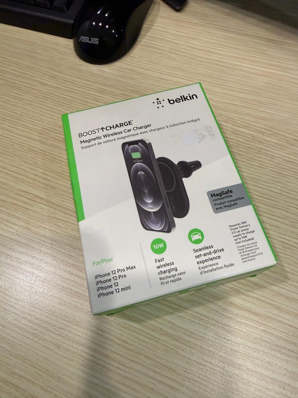 Belkin Magsafe Wireless Car Charger for iPhone — photo 3