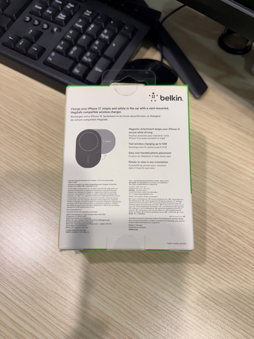 Belkin Magsafe Wireless Car Charger for iPhone — photo 4