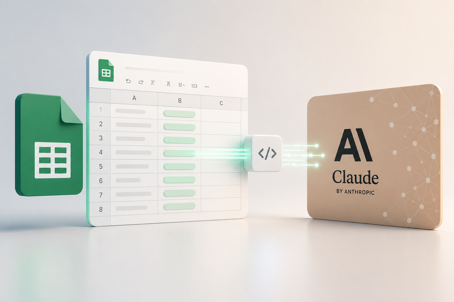Cómo conectar Claude API con Google Sheets en 30 minutos sin servidor