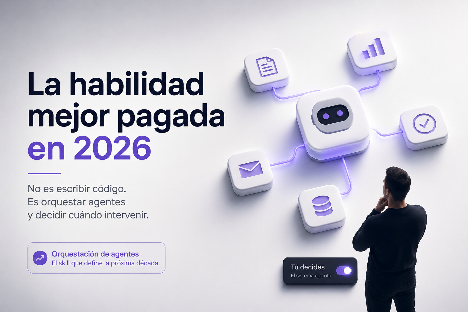 Tu próximo trabajo en tech no es programar: es orquestar