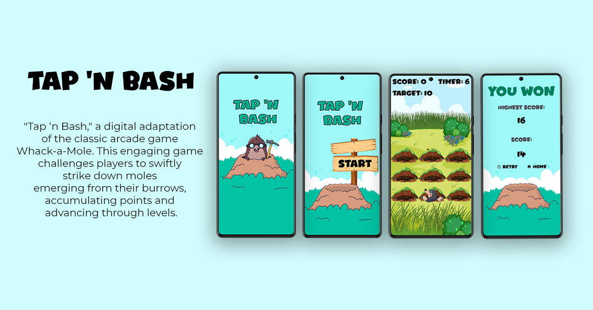 Tap N' Bash - Mobile Game (Kotlin)